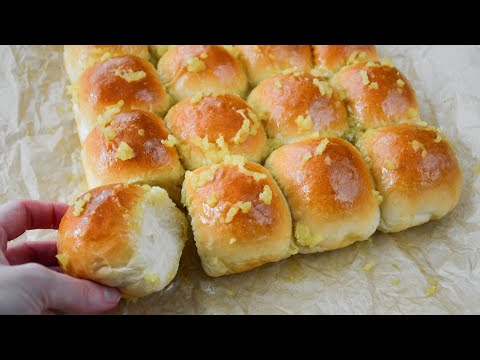 Видео: Пуховые ПАМПУШКИ с чесноком ☆ Таких ВКУСНЫХ вы еще НЕ ЕЛИ!!!