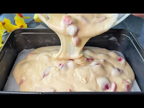 Видео: Пока сезон не закончится! Самый вкусный торт, который я когда-либо делала! / Клубничный торт