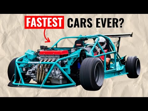 Видео: ExoCars: Расцвет сумасшедших автомобилей, построенных только из каркаса и двигателя!