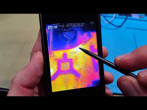 Видео: FLIR ONE тепловизор в диагностике при ремонте