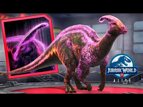 Видео: Паразауролоф Люкс Jurassic World Alive