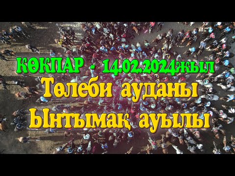 Видео: Төлеби ауданы Ынтымақ ауылы Камош мырзаның елден бата алу көкпар тойы 14.02.2024жыл Шымкент
