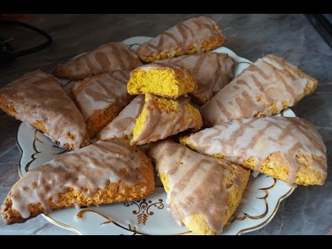Видео: Сконы тыквенные как в Starbucks/Starbucks Pumpkin Scones