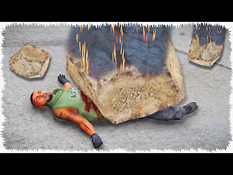 Видео: Джонниды метеорит мыжып қалды (GTA V)