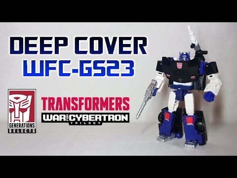 Видео: Обзор на TRANSFORMERS GENERATIONS SELECTS - Deep Cover (WFC-GS23)