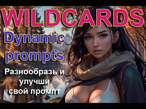 Видео: Wildcards, dynamic prompts, autocompletion - лучшие генераторы подсказок.