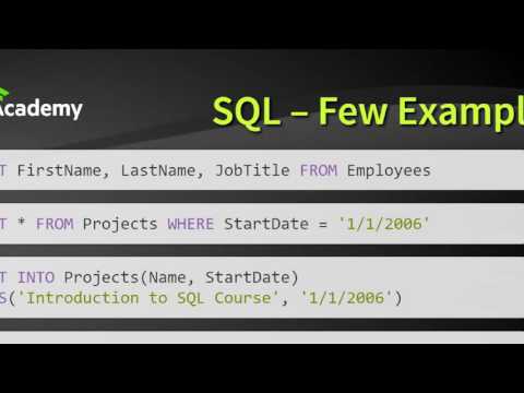 Видео: Бази данни & SQL: Въведение в SQL - част 1