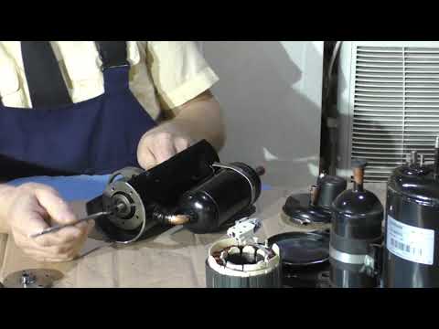 Видео: Как работает компрессор кондиционера #空调压缩机 #air conditioning compressor