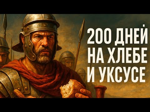Видео: 200 ДНЕЙ НА ХЛЕБЕ И УКСУСЕ 🥖⚔️ | СЕКРЕТ ВЫЖИВАНИЯ Римской Армии, покорившей Мир