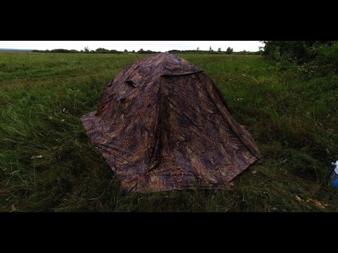 Видео: Обзор палатки "Спутник 3" фирмы Берег.