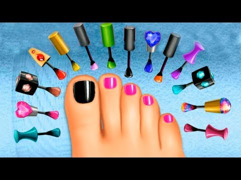 Видео: Королева черлидеров | Прическая и маникюр для девочки в детской игре