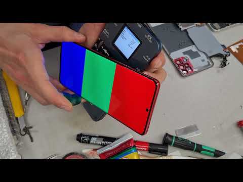 Видео: DL S300 тестер дисплеев +Samsung