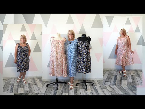 Видео: Сарафан без выкройки за пол часа на любую фигуру. Самый простой сарафан который я шью каждое лето