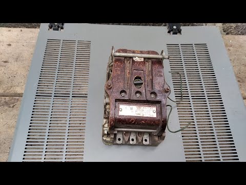 Видео: 26 грамм серебра с магнитного пускателя ПА-3. Как снять контакты.