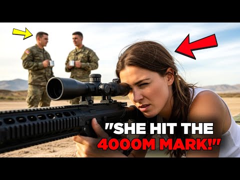 Видео: Морской пехотинец велел ей подержать винтовку на мгновение, пока она не выстрелила из нее на 4000...