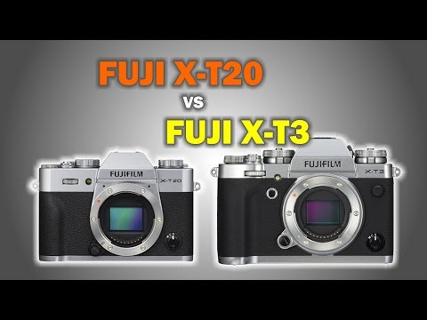 Видео: Сравнение Fuji X-T20 vs Fuji X-T3