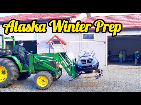 Видео: Подготовка к суровой зиме на Аляске (часть 2/2)