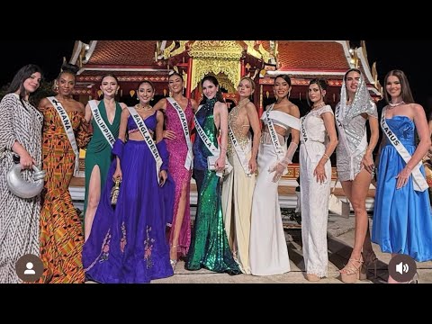 Видео: Мисс Вселенная 2025, день 10, образы для ужина #missuniverse2025