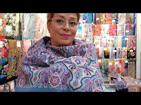 Видео: 100% шерсть. Павловопосадские платки в Минске