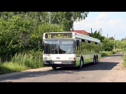 Видео: Информатор Витебского автобуса №12 улановичи-2-м-н медцентр