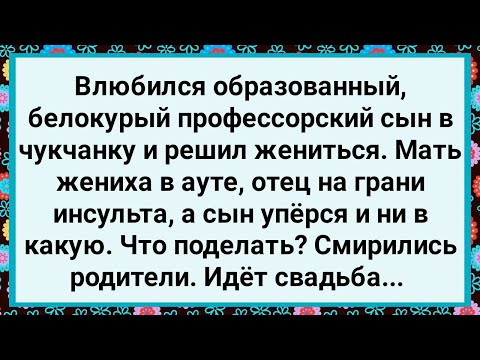 Видео: Как Профессорский Сын Решил на Чукчанке Жениться! Большой Сборник Свежих Смешных Анекдотов!