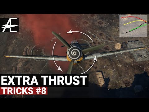 Видео: Хитрости War Thunder №8 | Трюк с тангажем винта для дополнительной тяги
