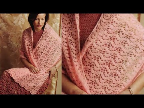 Видео: ПРОСТОЙ КРАСИВЫЙ ПАЛАНТИН КРЮЧКОМ