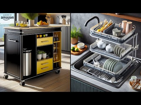 Видео: 25 находок Amazon для маленьких кухонь и столешниц, которые помогут максимально эффективно исполь...