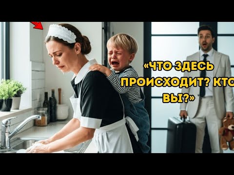 Видео: 🔥 «Миллионер вернулся домой 😱 и с удивлением застал в кухне новую горничную с единственным сыном!»