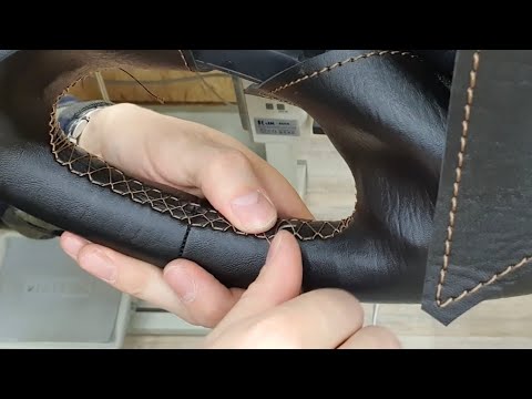 Видео: Прислали руль из-за границы, перешил с неопреном