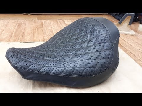 Видео: YAMAHA VIRAGO Вторая, третья перетяжка сидения.