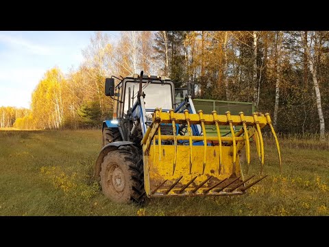 Видео: Замена антифриза в Кировце / замена масла в МТЗ Небольшие поломки техники. За Русь !