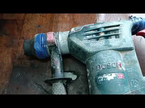 Видео: Bosch 4-32 DFR| Не держится патрон| Меняем навесное| Диагностика и ремонт перфоратора