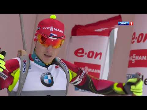 Видео: БИАТЛОН. КМ 2013-14. Контиолахти (Финляндия). Мужчины. Спринт 10 км. (Спорт 1). 15.03.2014. 1080i.