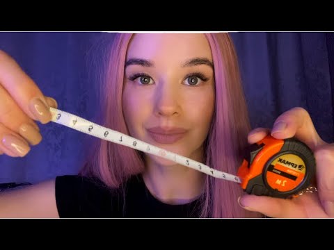 Видео: ASMR СНИМУ МЕРКИ С ТВОЕГО ЛИЦА measuring your face