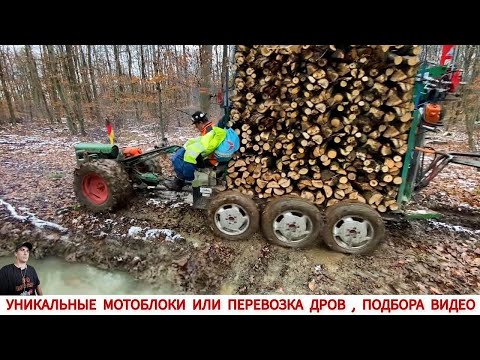 Видео: УНИКАЛЬНЫЕ АДАПТЕРЫ ИЛИ ПЕРЕВОЗКА ГРУЗОВ МОТОБЛОКОМ / UNIQUE MINITRACTORS FROM DIFFERENT COUNTRIES