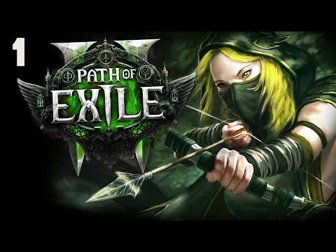 Видео: Path of Exile 2 - Качаю Лучника. Охотница. Акты 1 и 2 [#1]