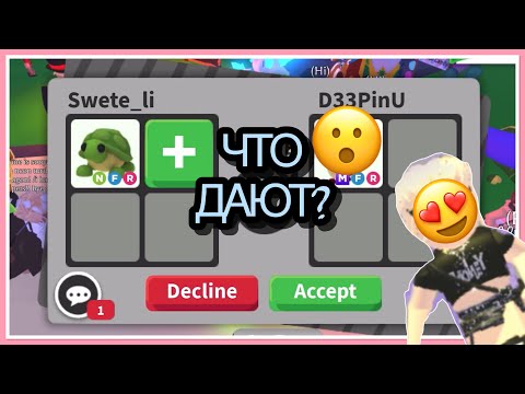 Видео: Что дают за НФР ЧЕРЕПАХУ🐢💚//ADOPT ME\\