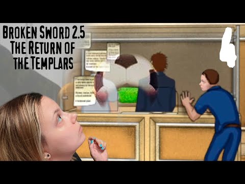 Видео: Футбол играет роль - Broken Sword 2.5: The Return of the Templars - серия 4