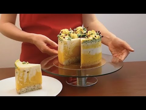 Видео: МУССОВЫЙ ТОРТ МАНГО БЕЗ МОЛОКА И ЯИЦ