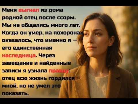 Видео: Отец выгнал меня из дома… Но на похоронах случилось неожиданное 💔 Жизненная история