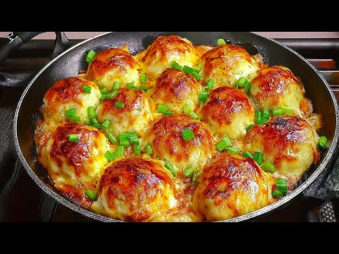 Видео: Я никогда не ел таких вкусных картошек! Простой ужин! Быстрый рецепт.