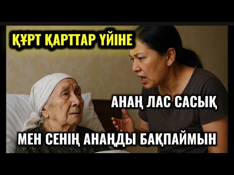 Видео: МЕН СЕНІҢ АНАҢДЫ БАҚПАЙМЫН.ҚҰРТ ҚАРТТАР ҮЙІНЕ.ҮЙ САСЫП КЕТТІ.МЕН ҚҰЛ ЕМЕСПІН.НЕ АНАҢ,НЕ МЕН ТАҢДА