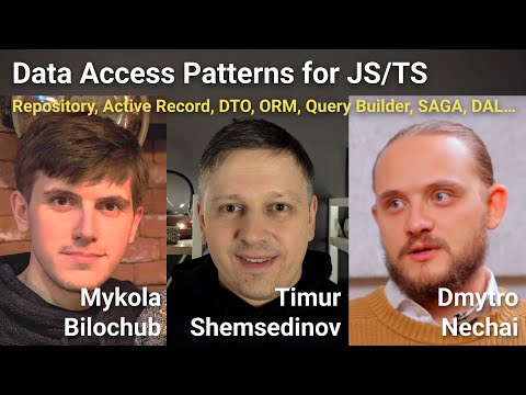 Видео: 🧩 Доступ к данным в JavaScript TypeScript: Repository, Active Record, DTO, ORM, Query Builder, SAGA