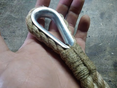 Видео: Изготовление бензеля. Петля с коушем.