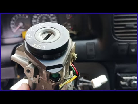 Видео: KiA Spectra КАК СНЯТЬ ЗАМОК ЗАЖИГАНИЯ