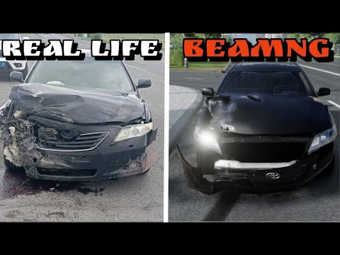 Видео: Аварии на реальных событиях в BeamNG.Drive #4