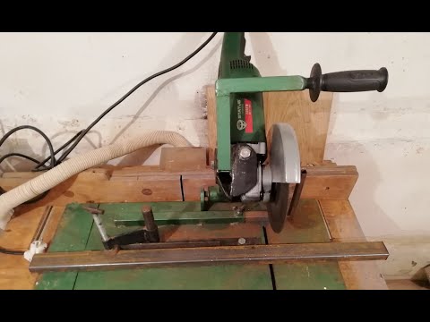 Видео: DIY- САМОДЕЛЬНАЯ СТОЙКА ДЛЯ БОЛГАРКИ  / Homemade Angle Grinder Stand