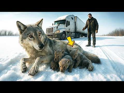Видео: Никто Не Верил, Но На Пятый День Три Волка Вернулись. Невероятная История про волчат