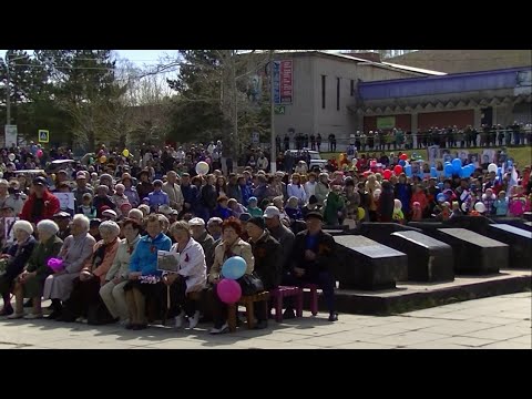 Видео: Концерт 9 мая. Первомайский, Забайкальский край.
